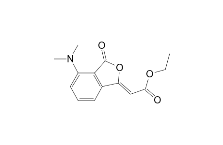Acetic acid, [4-(dimethylamino)-3-oxo-1(3H)-isobenzofuranylidene]-, ethyl ester, (Z)-