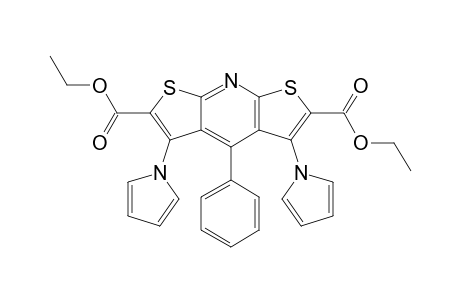 Diethyl 3,5-Di(pyrrol-1-yl)-4-phenyldithieno[3',2':e:2,3-b]pyridine-2,6-dicarboxylate