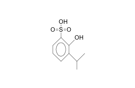 3-Isopropyl-2-hydroxy-benzenesulfonic acid