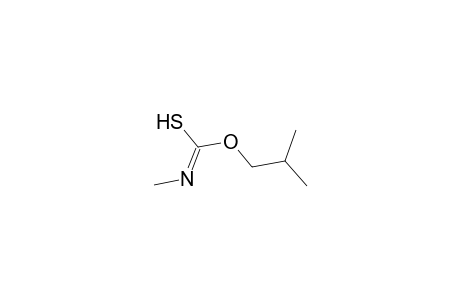Carbamothioic acid, methyl-, O-(2-methylpropyl) ester