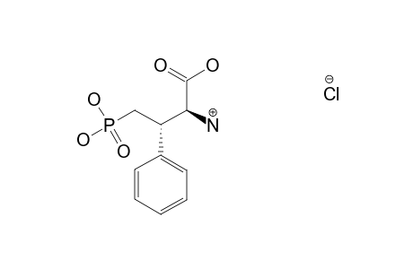 (2R,3S)-2-AMINO-3-PHENYL-4-PHOSPHONOBUTANOIC-ACID-HYDROCHLORIDE