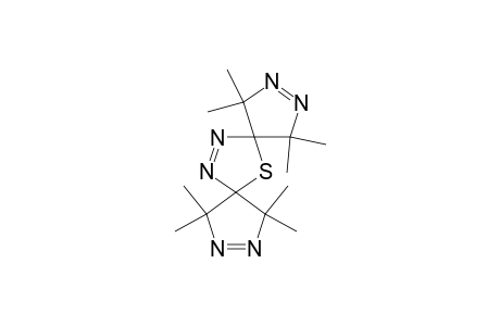 6-Thia-2,3,9,10,12,13-hexaazadispiro[4.1.4.2]trideca-2,9,12-triene, 1,1,4,4,8,8,11,11-octamethyl-