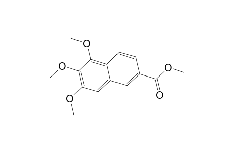 2-Naphthalenecarboxylic acid, 5,6,7-trimethoxy-, methyl ester