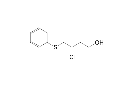 3-Chloro-4-(phenylthio)butan-1-ol