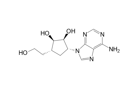 (1R,2S,3R,5R)-3-(6-aminopurin-9-yl)-5-(2-hydroxyethyl)cyclopentane-1,2-diol