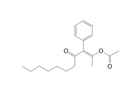2-Acetoxy-3-phenyl-2-undecen-4-one