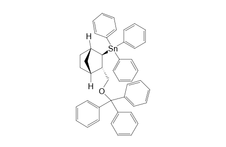 Triphenyl-[(1R,2S,3R,4S)-2-(trityloxymethyl)-3-bicyclo[2.2.1]heptanyl]stannane