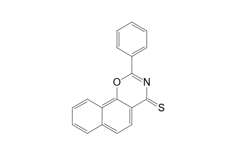2-Phenyl-4H-naphtho[2,1-e](1,3)-oxazine-4-thione