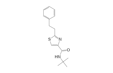 4-Thiazolecarboxamide, N-(1,1-dimethylethyl)-2-(2-phenylethyl)-