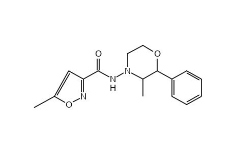 5-METHYL-N-(3-METHYL-2-PHENYLMORPHOLINO)-3-ISOXAZOLECARBOXAMIDE