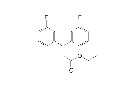 Ethyl 3,3-bis(3-fluorophenyl)acrylate