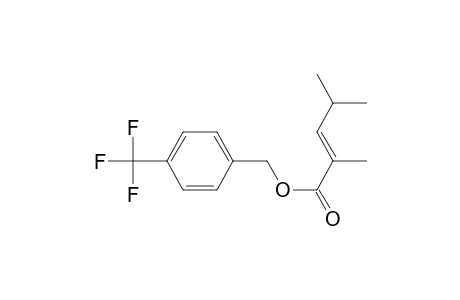 2-Pentenoic acid, 2,4-dimethyl-, [4-(trifluoromethyl)phenyl]methyl ester, (E)-