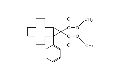 1-phenylbicyclo[10.1.0]tridecane-13,13-dicarboxylic acid, dimethyl ester