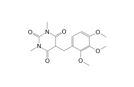2,4,6(1H,3H,5H)-pyrimidinetrione, 1,3-dimethyl-5-[(2,3,4-trimethoxyphenyl)methyl]-