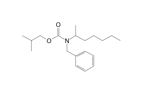 Carbonic acid, monoamide, N-benzyl-N-(hept-2-yl)-, isobutyl ester