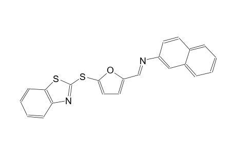 2-naphthalenamine, N-[(E)-[5-(2-benzothiazolylthio)-2-furanyl]methylidene]-