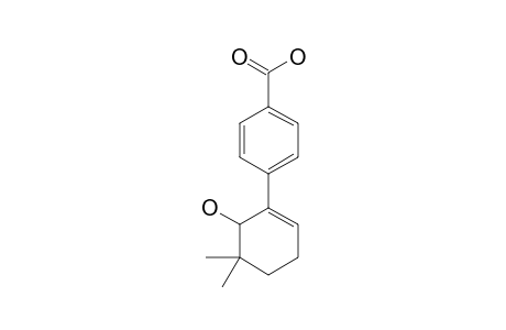 4-(6-hydroxy-5,5-dimethyl-1-cyclohexenyl)benzoic acid