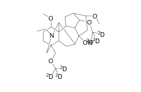 Aconoridine - bis(trideuterioethyl0 ether