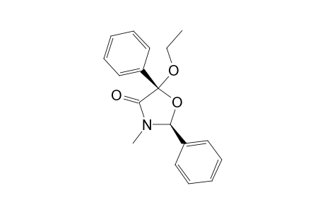 (2S,5R)-5-Ethoxy-3-methyl-2,5-diphenyl-4-oxazolidinone