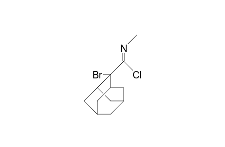 2-Bromo-N-methyl-2-adamantane-carboximidoylchloride
