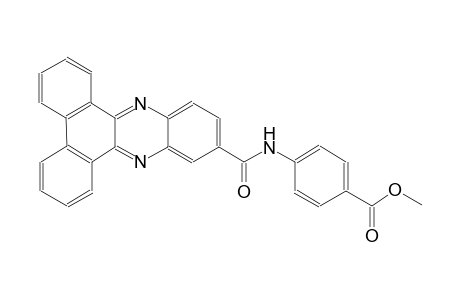 benzoic acid, 4-[(dibenzo[a,c]phenazin-11-ylcarbonyl)amino]-, methyl ester
