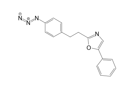 Oxazole, 2-[2-(4-azidophenyl)ethyl]-5-phenyl-