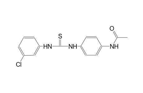N-(4-{[(3-chloroanilino)carbothioyl]amino}phenyl)acetamide