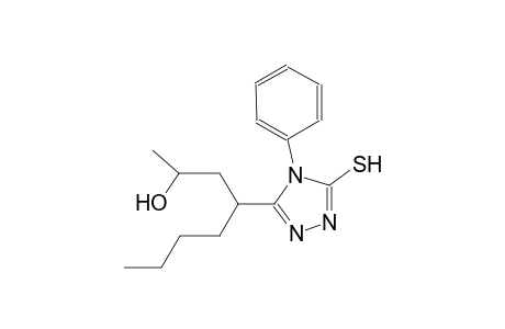 4-(4-phenyl-5-sulfanyl-4H-1,2,4-triazol-3-yl)-2-octanol
