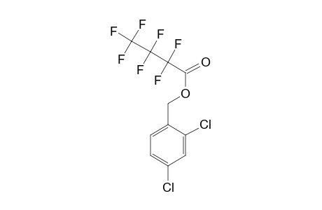 2,4-Dichlorobenzyl alcohol, heptafluorobutyrate