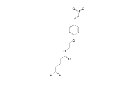 METHYL-2-[4-[(E)-2-NITROETHENYL]-PHENYLOXY]-ETHYL-PENTANEDIOATE