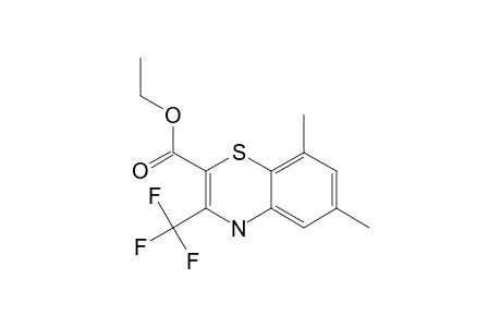 ETHYL-3-TRIFLUOROMETHYL-6,8-DIMETHYL-4H-1,4-BENZOTHIAZINE-2-CARBOXYLATE