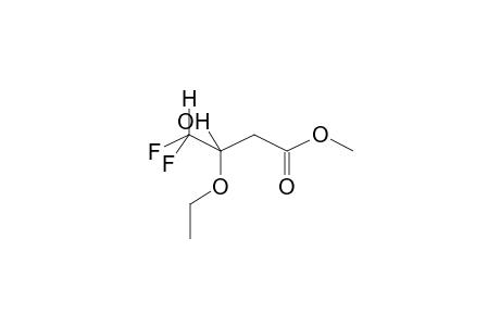 3-HYDROXY-3-ETHOXY-4,4-DIFLUOROBUTANOIC ACID, METHYL ESTER