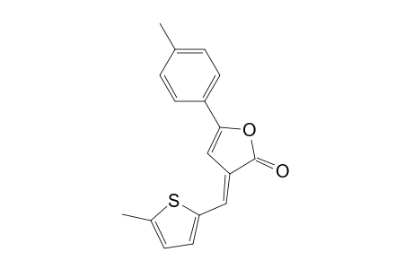(E)-5-(4-Methylphenyl)-3-(5-methyl-2-thienylmethylene)-2(3H)-furanone