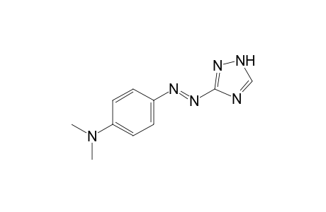 3-(p-dimethylaminophenylazo)-1H-1,2,4-triazole