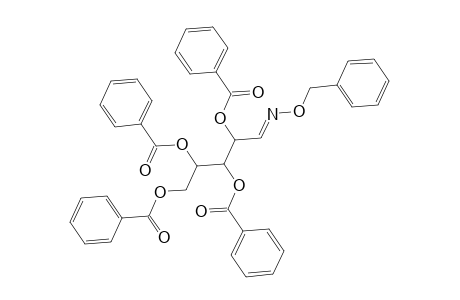 D-Ribose, O-(phenylmethyl)oxime, 2,3,4,5-tetrabenzoate