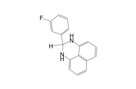 1H-perimidine, 2-(3-fluorophenyl)-2,3-dihydro-