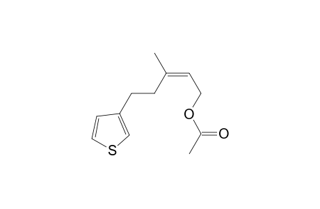 [(Z)-3-methyl-5-(3-thienyl)pent-2-enyl] acetate