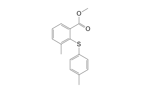 Methyl 3-methyl-2-(4-methyl-phenylsulfanyl)-benzoate