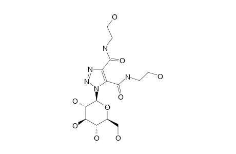N,N-DIETHANOL-1-(BETA-D-GLUCOPYRANOSYL)-1,2,3-TRIAZOLE-4,5-DICARBOXAMIDE