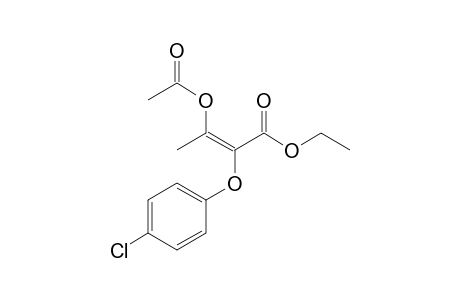(E)-3-acetoxy-2-(4-chlorophenoxy)but-2-enoic acid ethyl ester