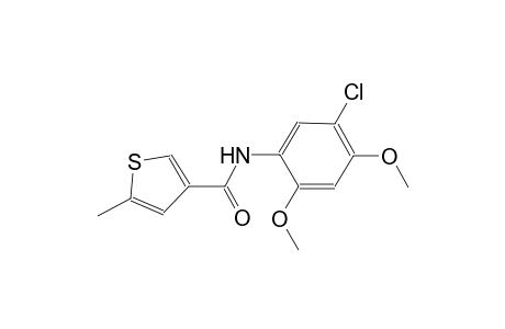 N-(5-chloro-2,4-dimethoxyphenyl)-5-methyl-3-thiophenecarboxamide