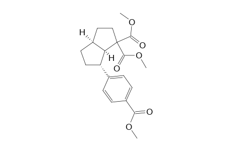 Dimethyl 8-(p-Methoxycarbonylphenyl)bicyclo[3.3.0]octane-2,2-dicarboxylate