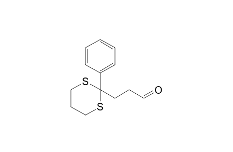 3-(2-Phenyl-[1,3]dithian-2-yl)-propionaldehyde