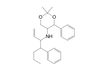 2,2-Dimethyl-4-phenyl-N-(4'-phenylhept-1'-en-3'-yl)-1,3-dioxan-5-amine