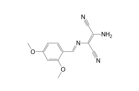 2-Butenedinitrile, 2-amino-3-[[(2,4-dimethoxyphenyl)methylene]amino]-