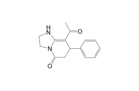 1-Oxo-3-phenyl-4-acetyl-6,9-diazabicyclo[4.3.0]non-4-ene