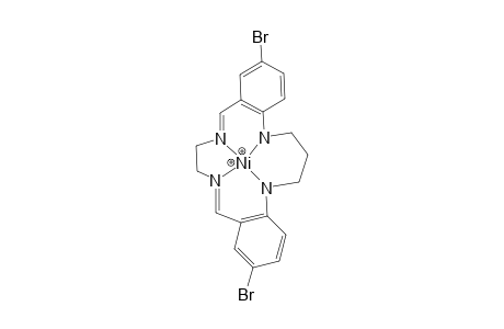 2,12-Dibromo-6,7,8,9,16,17-hexahydro-5H-dibenzo[f,m][1,4,8,12]tetraazacyclopentadecinatonickel (II)