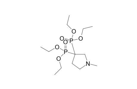 Tetraethyl 1-methylpyrrolidine-3,3-diyldiphosphonate