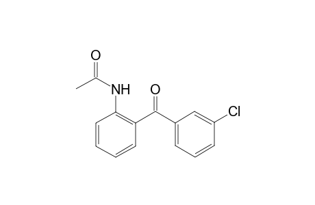 N-(2-(3-chlorobenzoyl)phenyl)acetamide