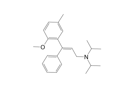 (E)-N,N-Diisopropyl-3-(2-methoxy-5-methylphenyl)-3-phenylprop-2-en-1-amine